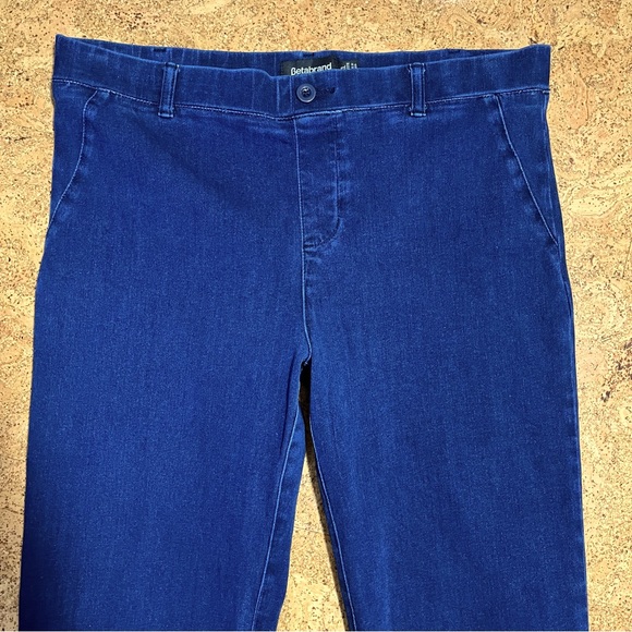 Betabrand Yoga Denim Bootcut Jeans W1118-IN Sz XL Petite - Picture 4 of 14